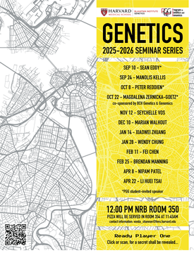 2025_2026_Genetics Seminar Series flyer